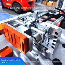 Square Shell Lithium Battery Pack Module Stacking, Extrusion and Strapping Machine, Square Aluminum Shell Battery Extruder With Adjustable Pressure thumbnail-4