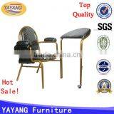 Hot Sale High Quality Different Colors Factory Metal Muslim Prayer Chair in Hotel Chairs thumbnail-5