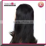 Qingdao u Part Wigs for Black Women Brazilian Virgin Hair Silk Straight Machine Made thumbnail-3