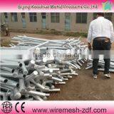 Fence Supplies Galvanized Steel Fence Poles