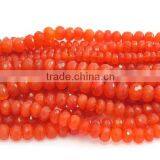 Carnelian Faceted Roundlle Beads 6MM,8MM,9MM,10MM Approx thumbnail-1