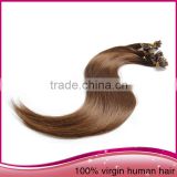 Blonde Straight U-tip Hair Brazilian Virgin Human Hair Pre-bonded Hair Weaving