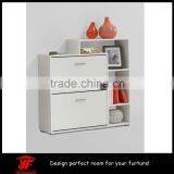 Multi-purpose Hot Selling Modern Corner Wood Model of Shoe Rack thumbnail-1