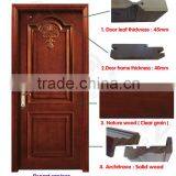 Interior Graceful Wood Door Design for Temple thumbnail-3