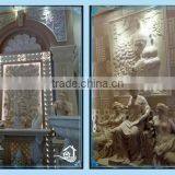 Beautiful Decoration Carved Horse Wall Sculptures thumbnail-5