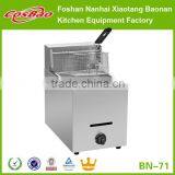 Stainless Steel Cooking Kitchen Hotel Restaurant Equipment Gas Fish Fryer BN-72 China Supplier thumbnail-2