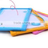 Lanxi xindi cartoon plastic framed magnetic white board for kids