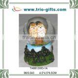 45mm Snow Globes Polyresin Owl Souvenir Gifts thumbnail-1