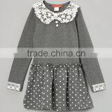 Cotton Stripes Hot Sale Kids Shirts Lovely Girls T Shirts Vertical Stripes Long Sleeves t Shirt Kids thumbnail-3