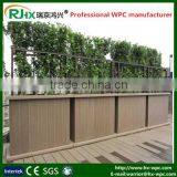 Wood Plastic Composite Wooden Flower Box With Environmentally and Eco-friendly Feature