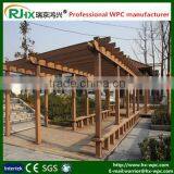 Wood Plastic Composite Pergola 3x3m Made by Environmental WPC Material