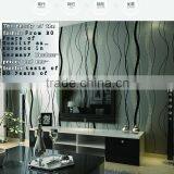 Interior Home Decoration Wallpaper 3D for Office