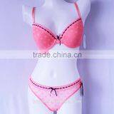 2017Christmas design most popular and hot sale cute girl sexy bra panty set images