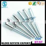 ISO 15980 STEEL RIVET BODY STEEL MANDREL COUNTERSUNK ST/ST RIVETS thumbnail-2