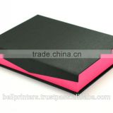 Customized Luxury Silk Material Rigid Box