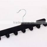 Standby Velvet Flocked Belt Hanger Gentlemen Custom Suit Hangers Tie Organizers thumbnail-3