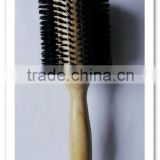 2013 professional wooden handle hair brush for man