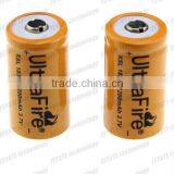 Ultrafire 18350 1200mAh battery for e-cigarette mods Ultrafire 1200mAh battery with nipple