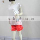 Leisure Simple Behind the Small Sexy With Refreshingly Loving Heart Shorts Pajamas Women thumbnail-3