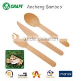 High Quality 16cm reusable wooden cutlery