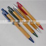 Customized Logo Shiny Wooden Ball Pen In Straight Barrel,Eco Wood Pen Set thumbnail-2