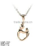 Small Pendant Charm 925 Silver Religion Jewelry , Sterling Silver Pendant Religion Jewelry PSA1003B thumbnail-1