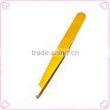 Professional Tweezer Manufacturer Offer Eyebrow Extension Slant Tweezer thumbnail-1
