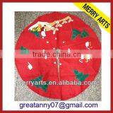 Express China New Product Christmas Embroidery Tree Skirt Cheap Christmas Tree Skirts thumbnail-1