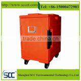 GN Pans Food Warm Containers on Wheels and Handle, for Hot Food Storage thumbnail-2