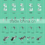 AZ8500H Gauge Set for YAMATO/sewing Machine Spare Parts