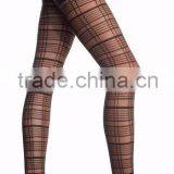Fashion Sheer Plaid Ladies Tights thumbnail-3
