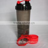 THREE IN ONE Portable & Eco Friendly Feature Protein Plastic Shaker Containers