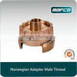 Male Thread Norwegian Norlas Nor Fire Hose Adapter Hydrant Adapters Fire Hydrant Coupling Connection thumbnail-1