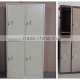 Modern Easy Installation Simple KD 4-door Steel Locker Cabinet