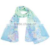 Classic Bird Animal Print Hot Sale Whole Sale Chiffon Scarf In Stock thumbnail-1