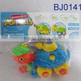 Plastic Animal Toy Funny Take Apart Pull Line Cartoon Turtle Toy