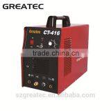 Super both welding and cutting function high frequency inverter welding plasma cutting machine CT416
