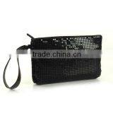 Metallic With PU Cosmetic Zipper Bag thumbnail-1