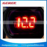 MINI 12V /24V RED DIGITAL LED CAR AUTO Vehicle VOLTMETER VOLTAGE Volt Meter