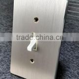 Metal Switch plate in wall switches made by factory in shenzhen