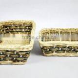 Wicker Rattan Unique Basket