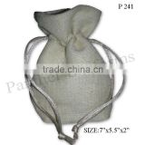 Indian drawstring pouch