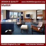 (MA48NH) European Style Marine Blue Sectional Sofa Set/Hot Sale Hotel Sofas/Hotel Living Room Furniture thumbnail-2