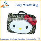 Cute Cat Design Ladies Tote Bad , China Fashionable Handbag
