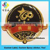 Custom Epoxy Sticker Clear Dome Epoxy Resin Sticker thumbnail-2