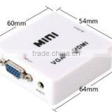 VGATOHDMI Adapter White Color Top Quality
