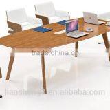 2016Comtemporary Office Furnitures L Sharp Staff Table Office Desk for Two People Made in Foshan thumbnail-3