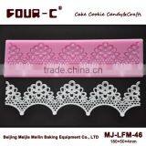 FOUR-C Lace Silicone Mat Cake Decor Pad Cake Decoration