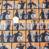 2016 New 100% Polyester Jacquard Fabric With Digital Printed for Women's Dress and Women Wear and Fashion Dress New Items 2016