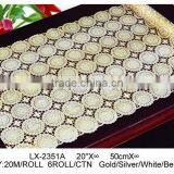 PVC LONG LACE TABLE COVER thumbnail-1